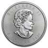 2021 silver maple bullion coin reverse