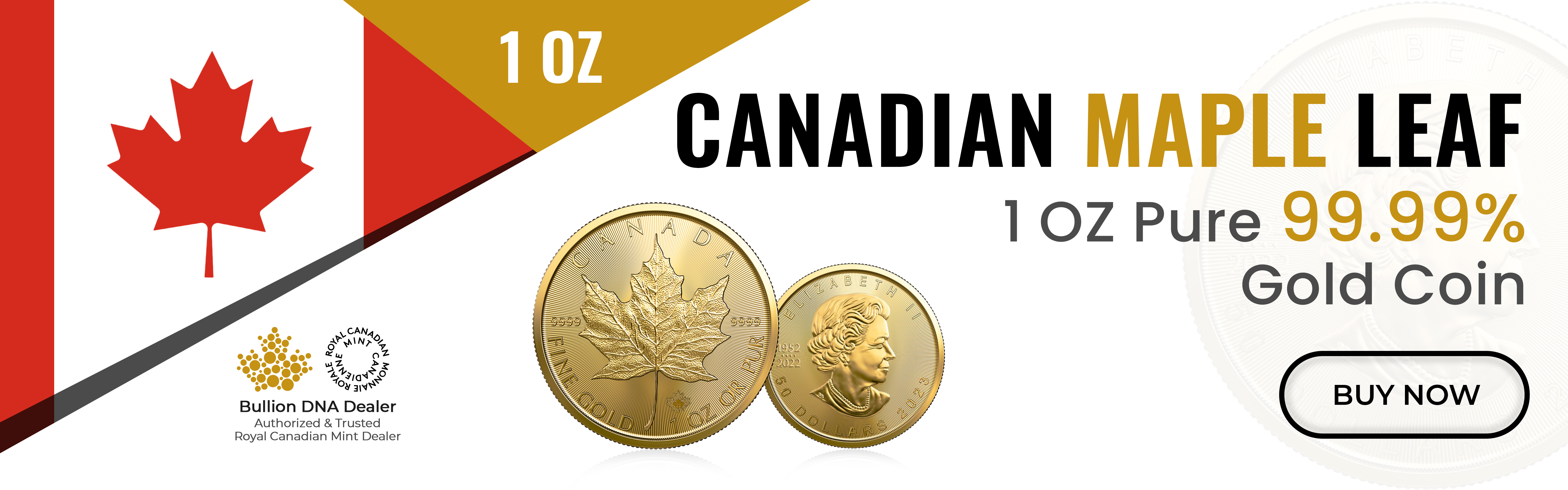 Canadian Maple Leaf ( Gold )_